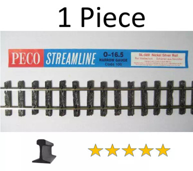 Peco ~ On30 Scale ~ PECO Streamline ~ O-16.5 ~ Code 100 ~ Flexible