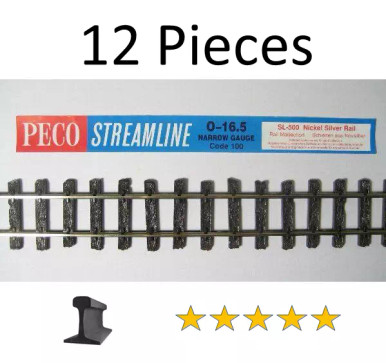 Peco ~ On30 Scale ~ PECO Streamline ~ O-16.5 Code 100 ~ Flexible