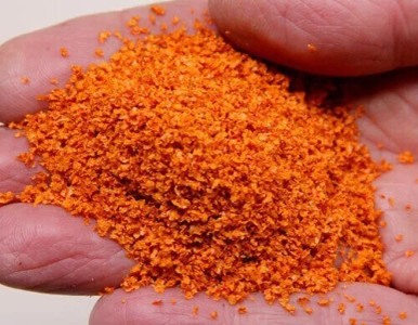 SuperLeaf Scale Model Leaf Flake · 16oz Shaker · Orange