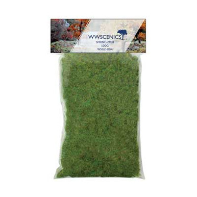 Static Grass · Spring · 2mm Fibers · 100g