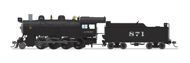 鉄道模型 BROADWAY LIMITED CNJ M1S 2-8-2 854 Broadway Limited ~ HO Scale ~ 2-8-0 Consolidation ~ ATSF 871