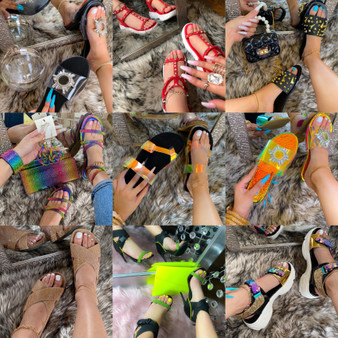 Mystery Sandal Box 13 Pairs -Final Sale