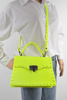 KELLY JELLY PURSE Dandelion Neon Yellow