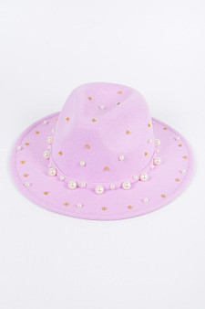 Pearl Fedora Lavender