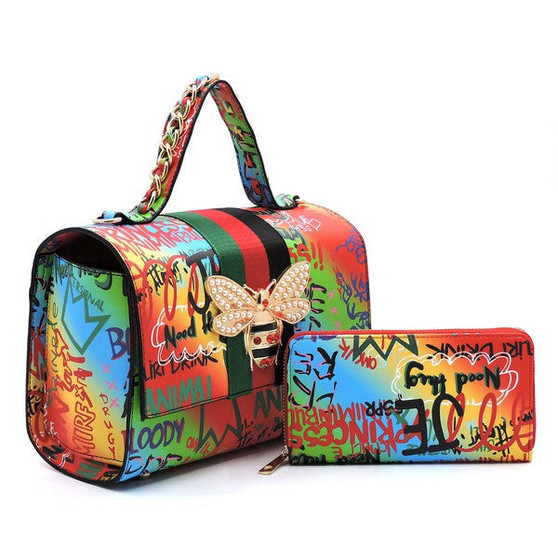 Queen Graffiti 2 in 1 Bag Multi
