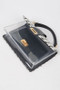Houndstooth Transparent Purse