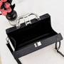 Radio Box Crossbody Bag Black