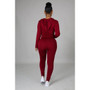 Ola Seamless 2 Piece Set Burgundy