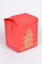 TAKE OUT BOX CLUTCH Red White