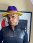 Purple Two Tone Fedora