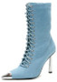 Lala Bling Denim Boots