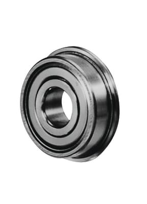 F61700-ZZ DEEP GROOVE BALL BEARING - FLANGED - TWO SHIELDS