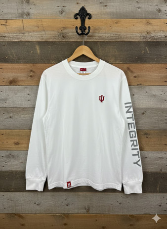 Long Sleeve Tailgate Tee (White)