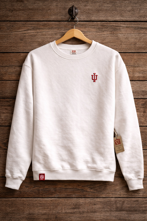 Fleece Crew (White)