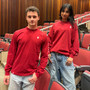 Long Sleeve Tailgate Tee (Crimson)