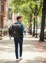 Comfortable and great to hold your gear on the way to class.