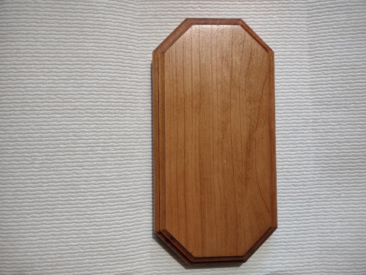 12x15 Cherry Mahogany Blank Plaque Board