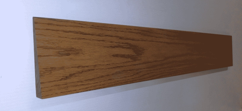 large oak wood threshold transition floor remoldel