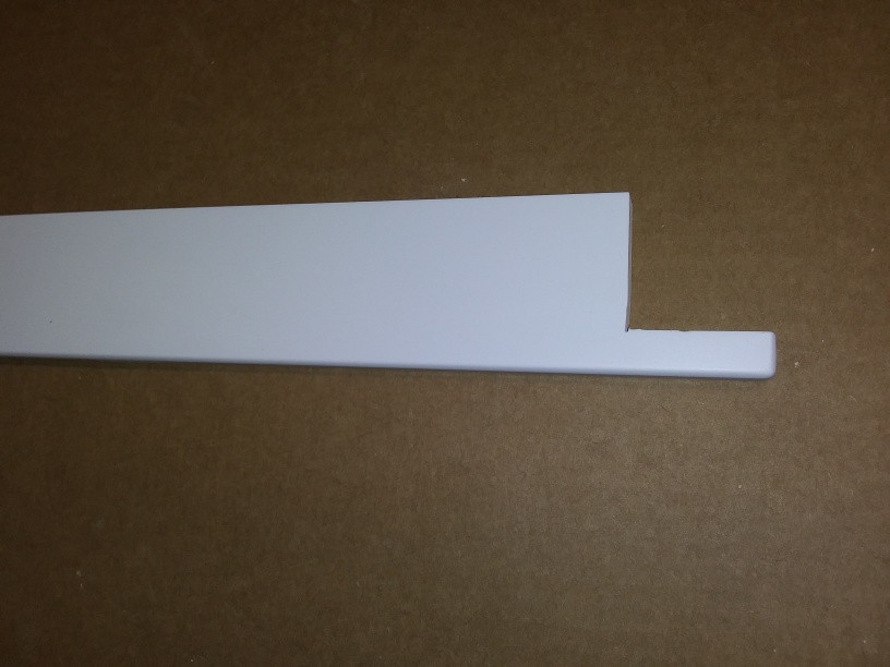 Corian white shower window sill