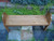 Oak Sleigh Bench Seat Stool