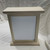 corian glacier white lithophane light box shadow carving picture 3d cnc