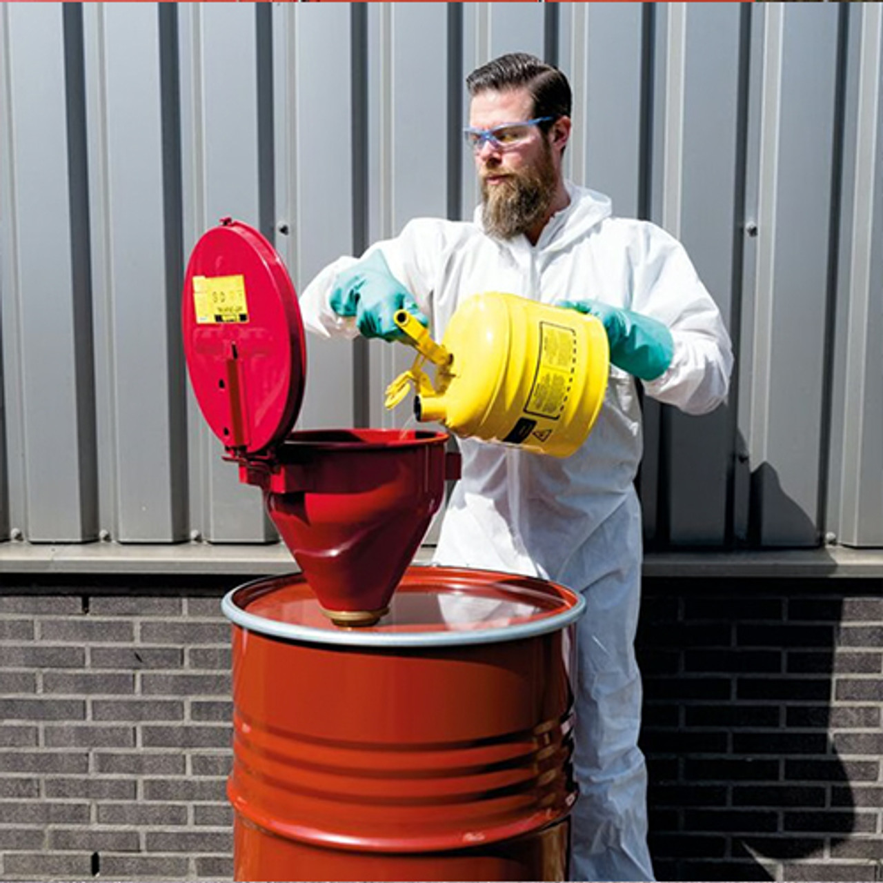 Spill Control Drum Funnel
