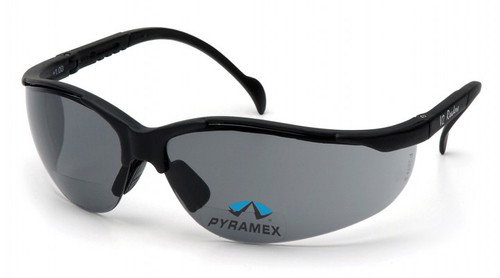 Gray +3.0 Lens with Black Frame