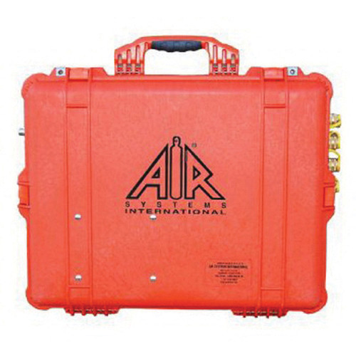 AIR Breather-Box BB30-CO Portable Filtration Panel, 30 cfm, 150 psi, 2 Worker, W/CO Monitor, Sensor, Power Cord