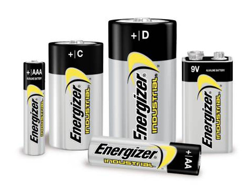 9V Alkaline batteries - EN22, 12/PK