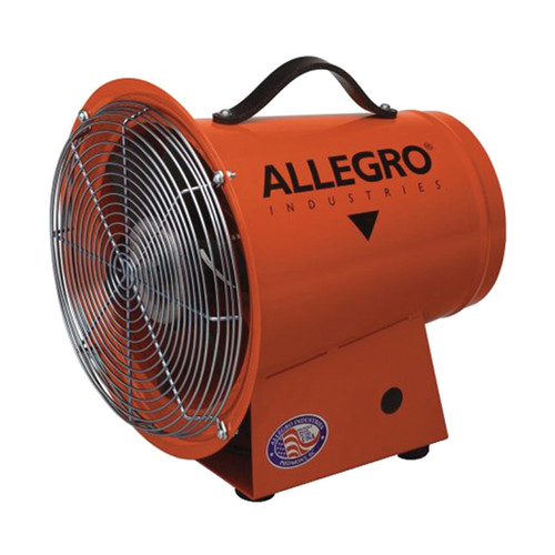 Allegro¨ 9513 Confined Space Axial Blower, 1/3 hp, 120 VAC, 3200 rpm - RENTAL