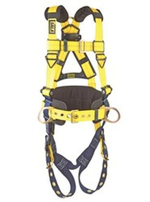 Construction vest style harness w/ tongue-buckle legs, 1101654, Medium