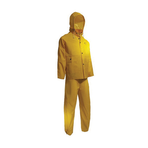 Onguard Sitex® 76522 3-Piece Suit with Trouser, XL, PVC/Polyester, Yellow-76522
