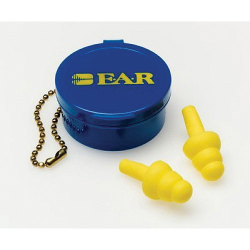 E-A-R™ UltraFit™ 340-4001 Uncorded Reusable Earplugs, Regular, Yellow