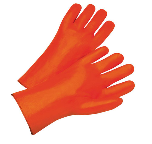 PVC Dipped Glove with Foam Liner and Smooth Finish - 12"