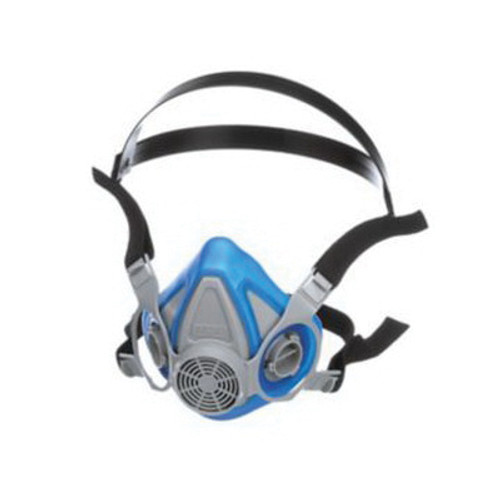 MSA Advantage® 200LS Series Half Mask Respirator, L, Dual Cartridge, Bayonet, W/2-Piece Neckstrap