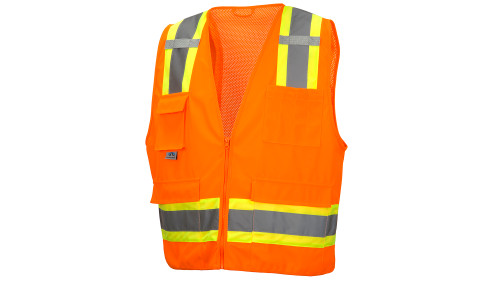 Safety Vest - Hi-Vis Orange - Size Small