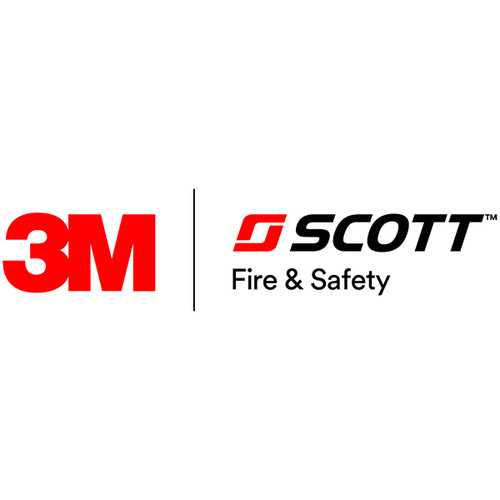 Scott Safety AV-3000 HT Full Facepiece, M, 4-Strap Suspension, W/Kevlar Head Harness - 201215-28