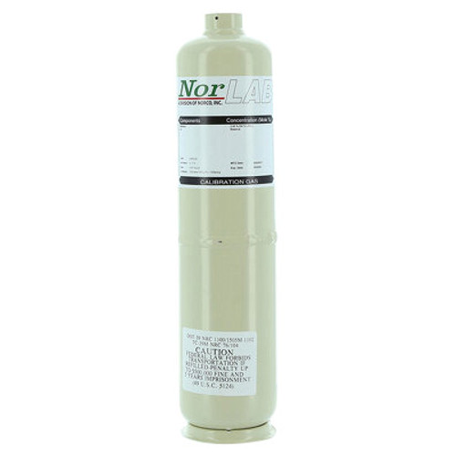 Norco Norlab J1971500PA Calibration Gas, 103 L, 1000 psi, for Multigas Monitors