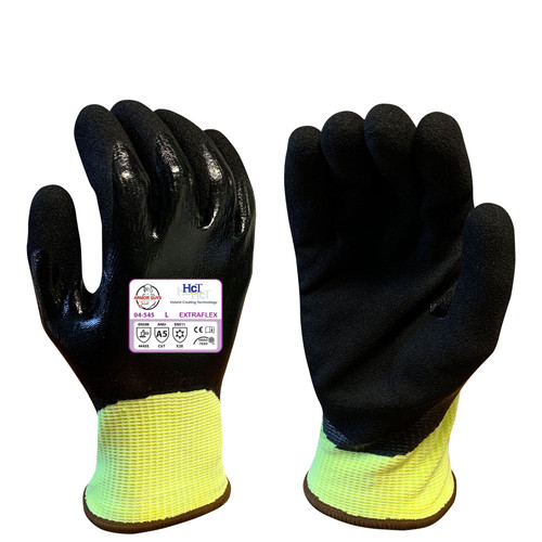 Armor Guys 04-545-L - Hi-Vis Extraflex Winter Gloves, Cut Resistant - Large