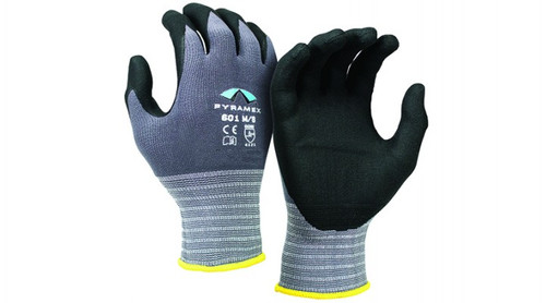 Pyramex Safety - Micro-Foam Nitrile Gloves (GL601 Series) - L