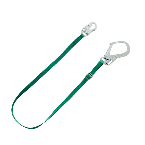 V-Series Standard Single-Leg Adjustable Restraint Lanyard, 6',36Cl Large Snaphooks, Ansi Z359.3-2017, Csa Z259.11-17