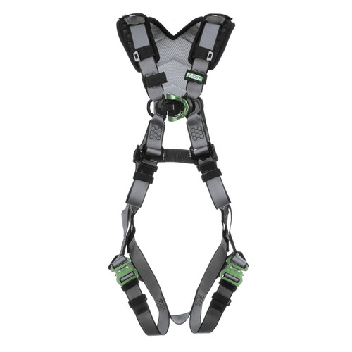 V-Fit Harness, Extra Large, Back & Chest D-Rings, Quick-Connect Leg Straps, Shoulder Padding