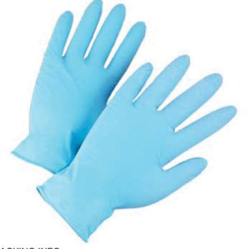 PosiShield® 2910 Industrial Grade Powder-Free Ambidextrous Disposable Gloves, Medium, Nitrile, Blue