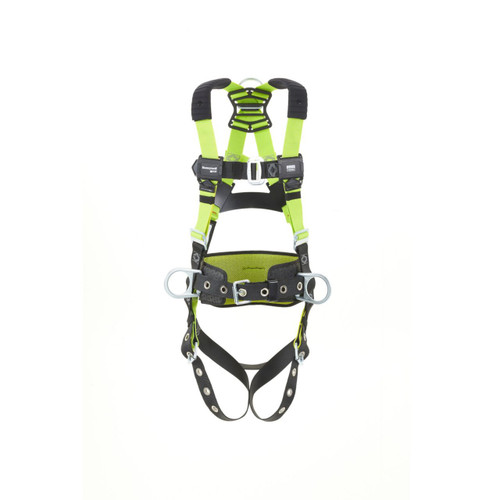 Miller H500 CS3 steel 1 pt harness w/QC buckles w/side D-rings size Universal