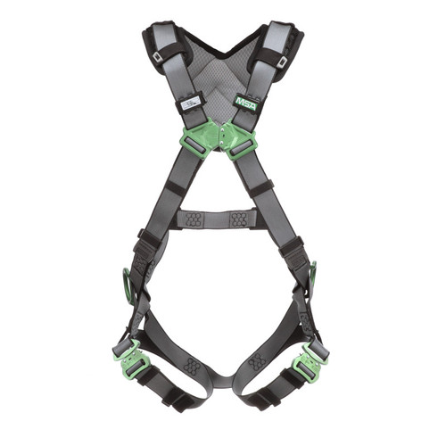 V-Fit Harness, Standard, Back & Hip D-Rings, Quick-Connect Leg Straps, Shoulder Padding
