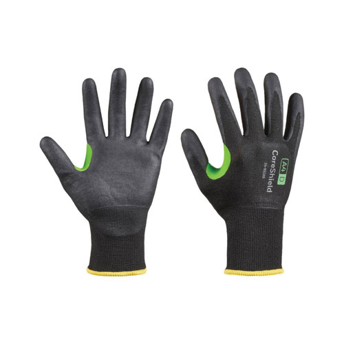 Honeywell Safety CoreShield™ 24-9518B-V Dipped Vendor Ready Pack Cut-Resistant Gloves, XL, HPPE, Black
