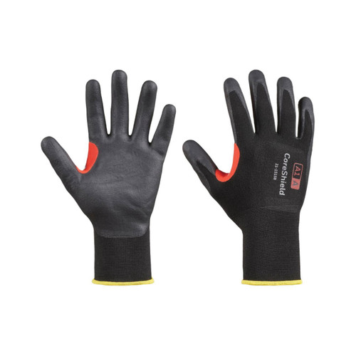 Honeywell Safety CoreShield™ 21-1515B Dipped Cut-Resistant Gloves, 2XL, Nylon, Black