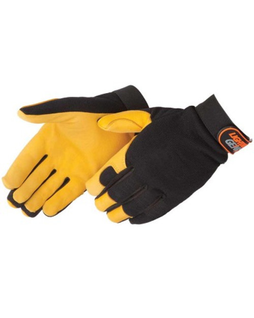 Lightning Gear® Goldenknight™ Premium Grain Mechanic Glove - Medium