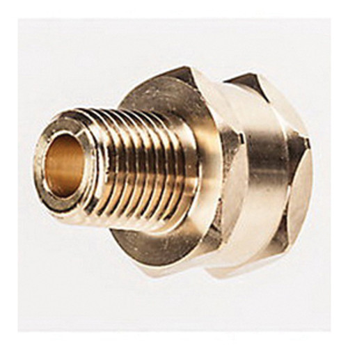 MSA 69541 Quick-Disconnect Union Adapter, 1/4 in MNPT x 3/4 in FHT, Brass for MSA Air-Line Respirators