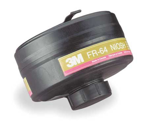 3M™ FR-64 Threaded Respirator Cartridge, Class P100 for 6000/7800/FR-M40 Series, 4/Case - FR-64